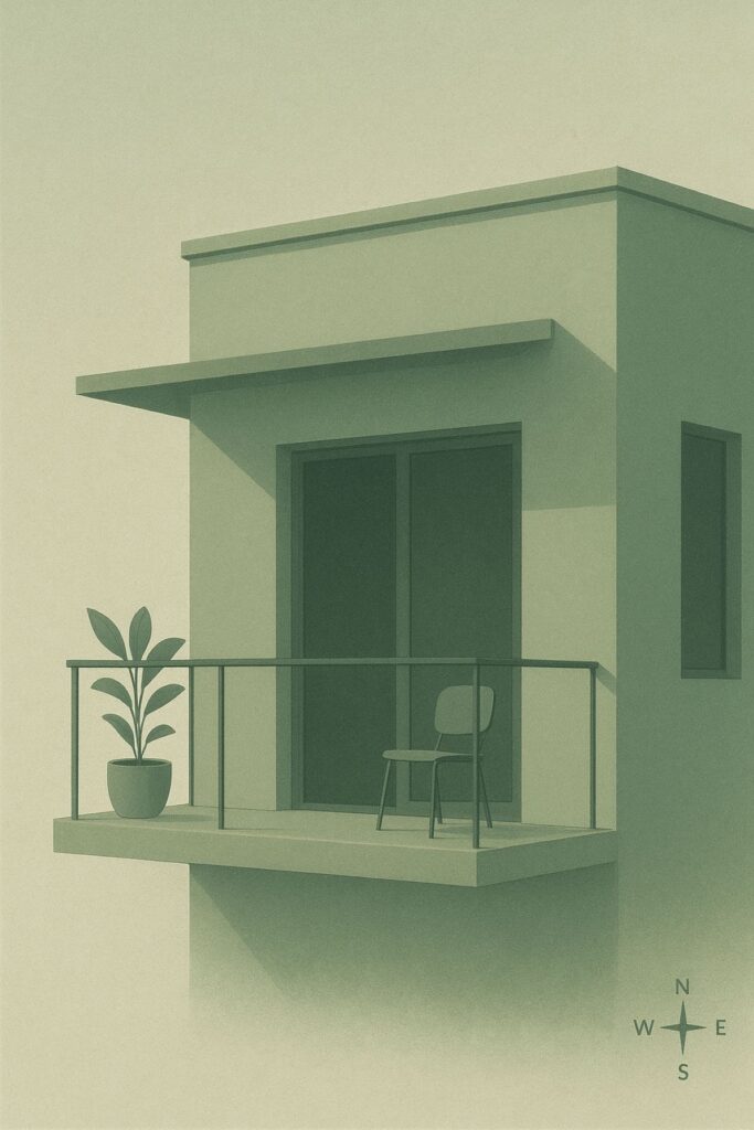 fully shaded balcony garden